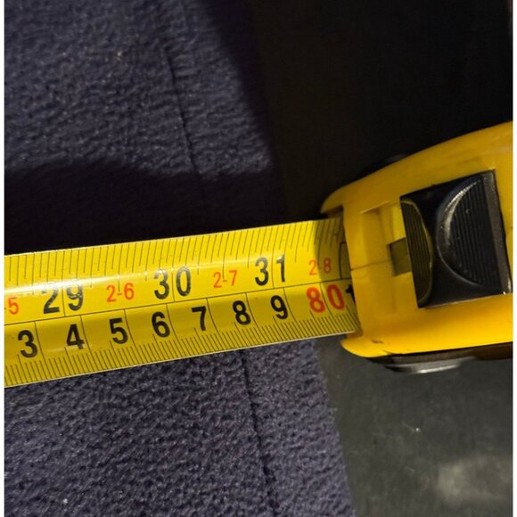 Vtg FUBU Sport Mens 2XL Blue Pullover Quarter Zip Fleece Mock Neck Streetwear - Picture 5 of 5